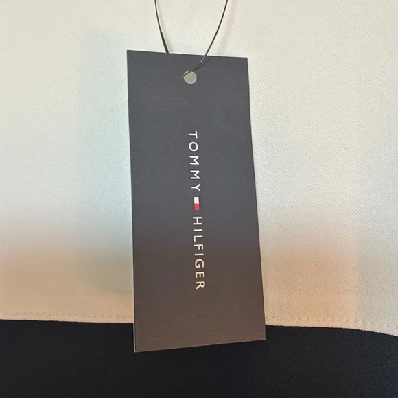 NWT gorgeous Tommy Hilfiger sleeveless striped dress Size 16 hidden zipper - Picture 5 of 10